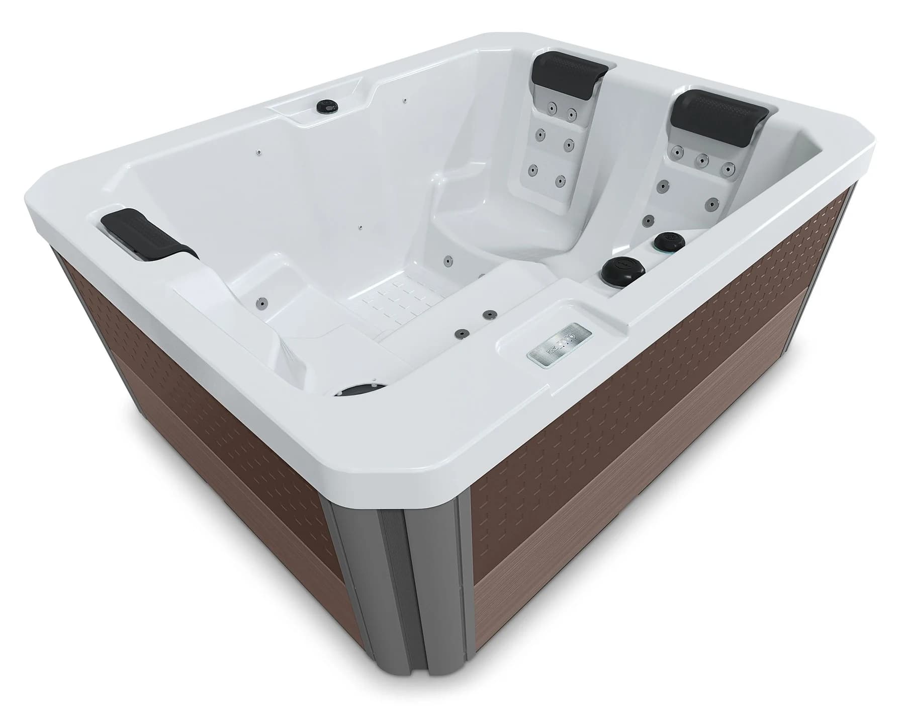 Watkins 532L exterior and seating in the brown cabinet manufacturer photograph