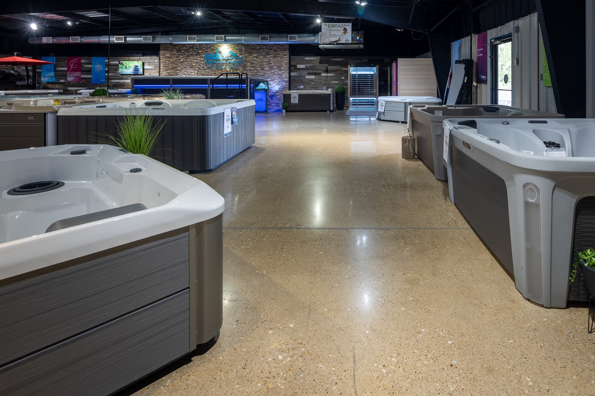Inside the Tyler showroom