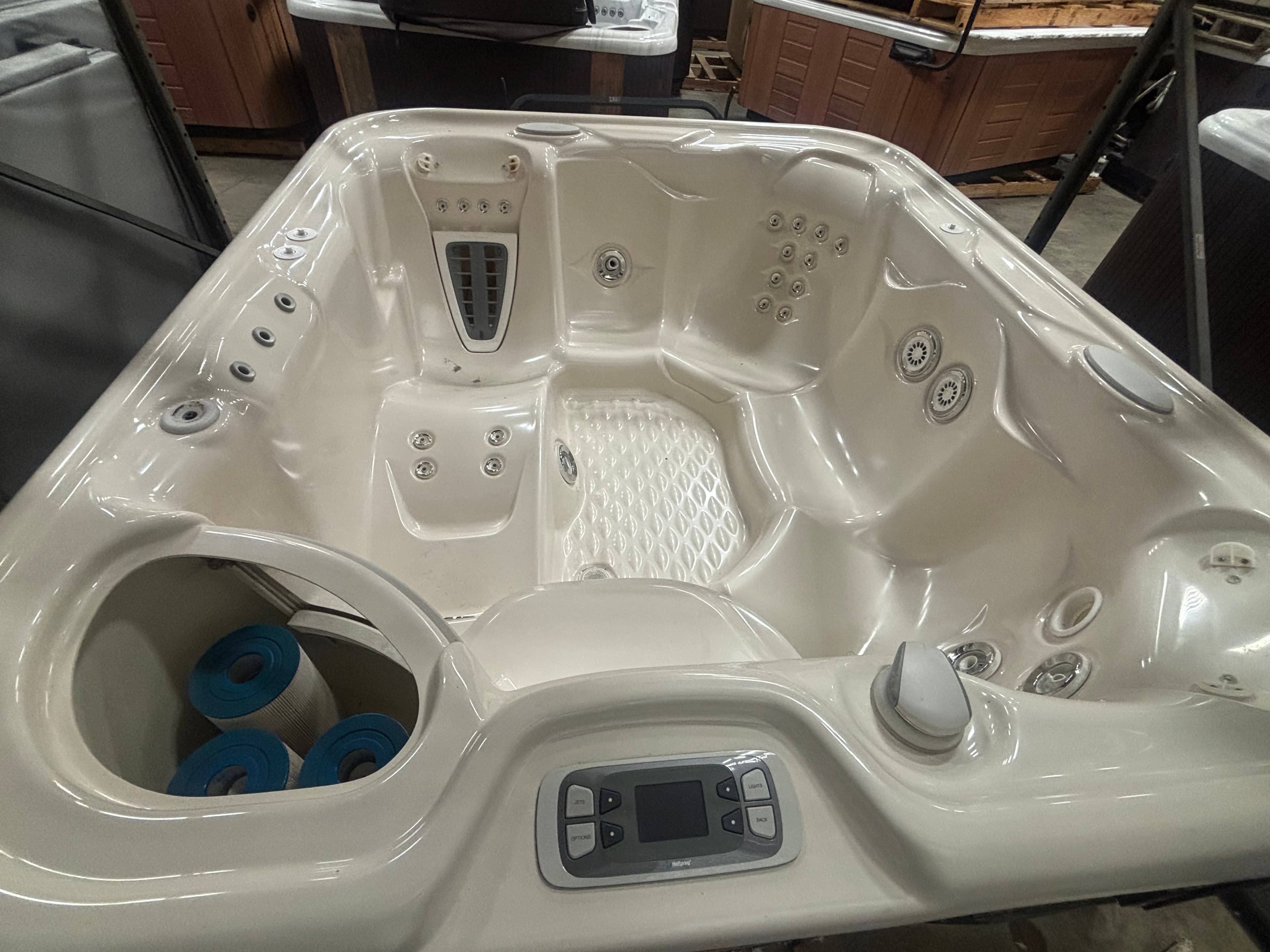 Certified pre-owned 2018 Hot Spring Vanguard hot tub for sale at East Texas Hot Tub Co.