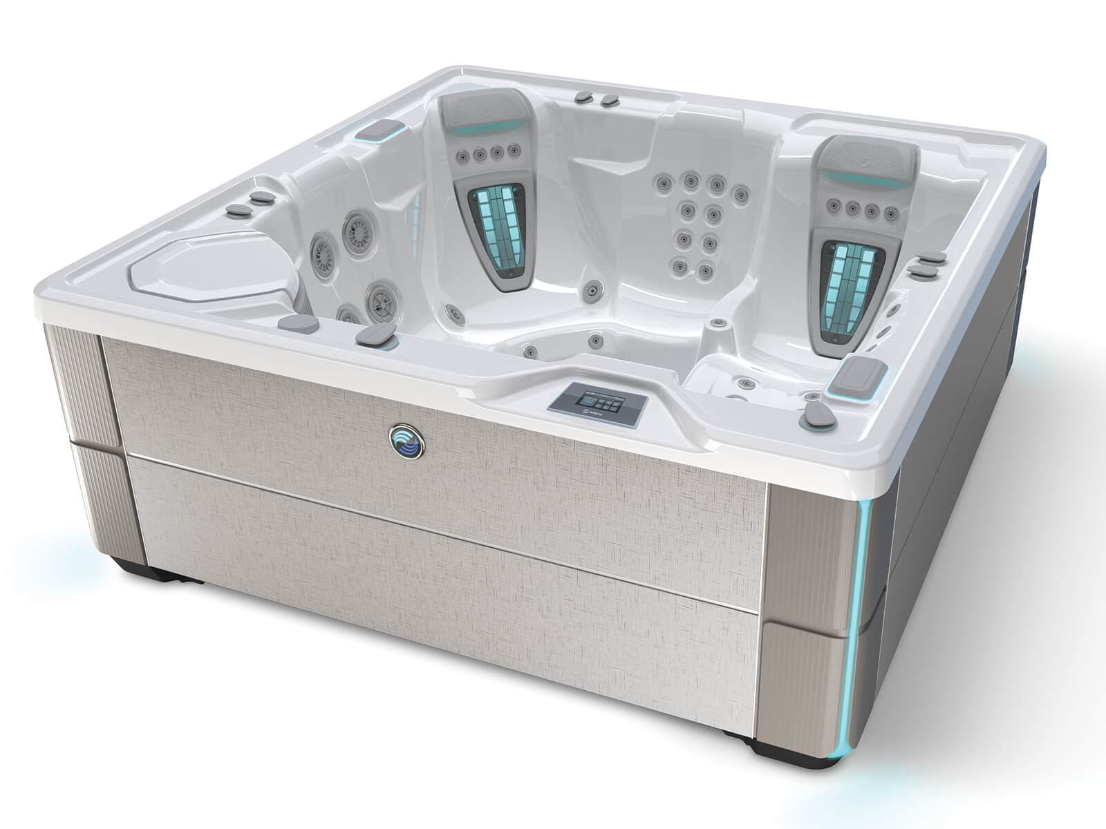 Aria hot tub — in stock at Tyler showroom