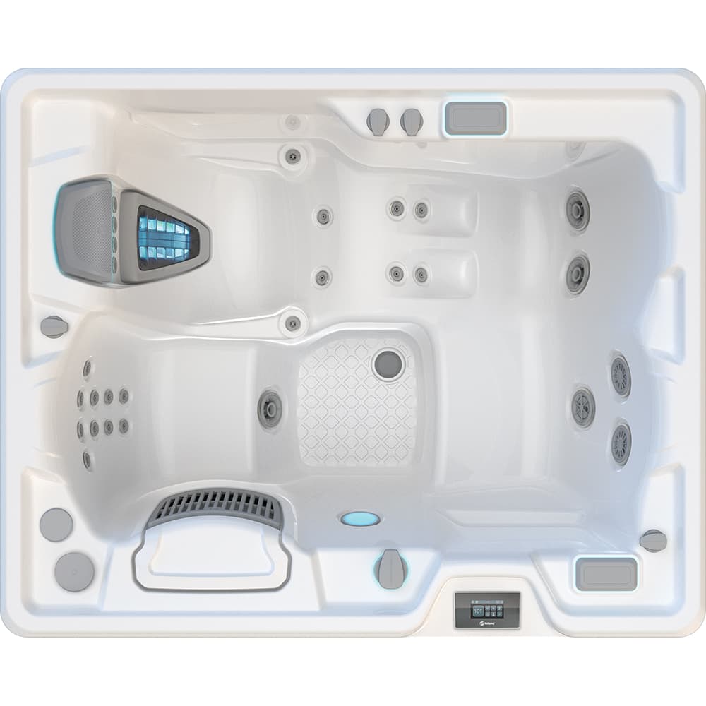 Jetsetter LX overhead seat layout
