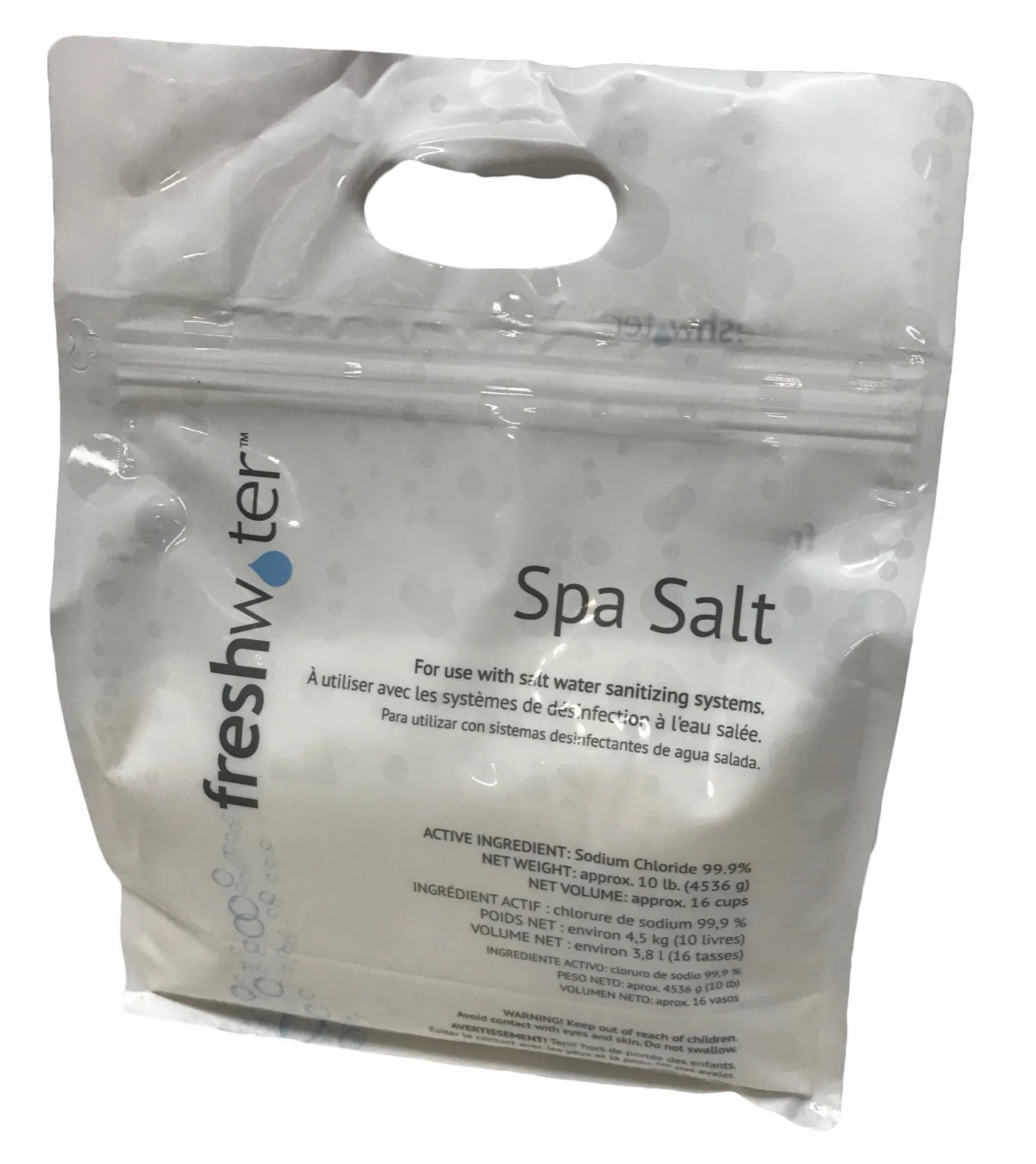 FreshWater Spa Salt — 10 lb — SKU 80000