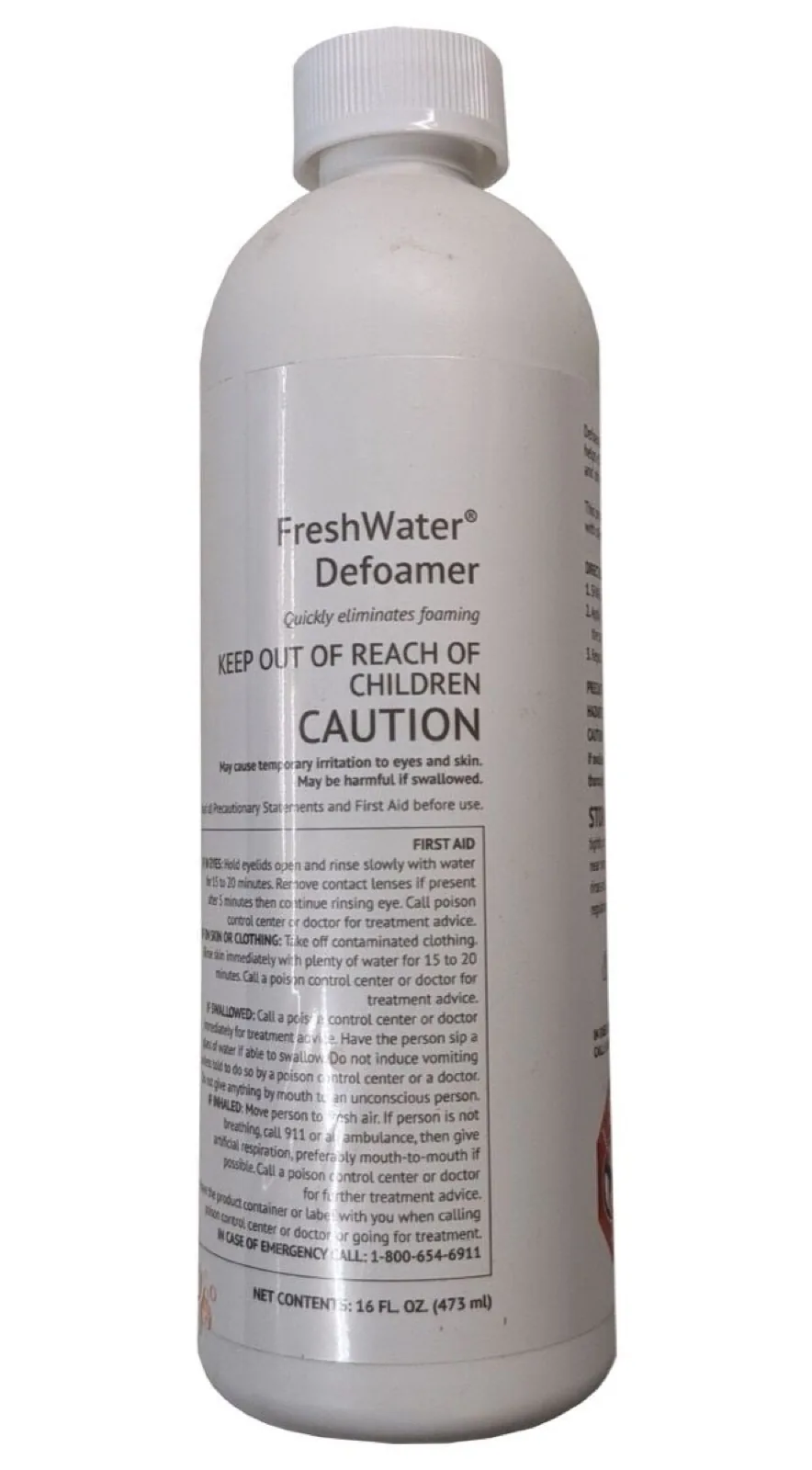 FreshWater Defoamer — 16 oz — SKU 80043