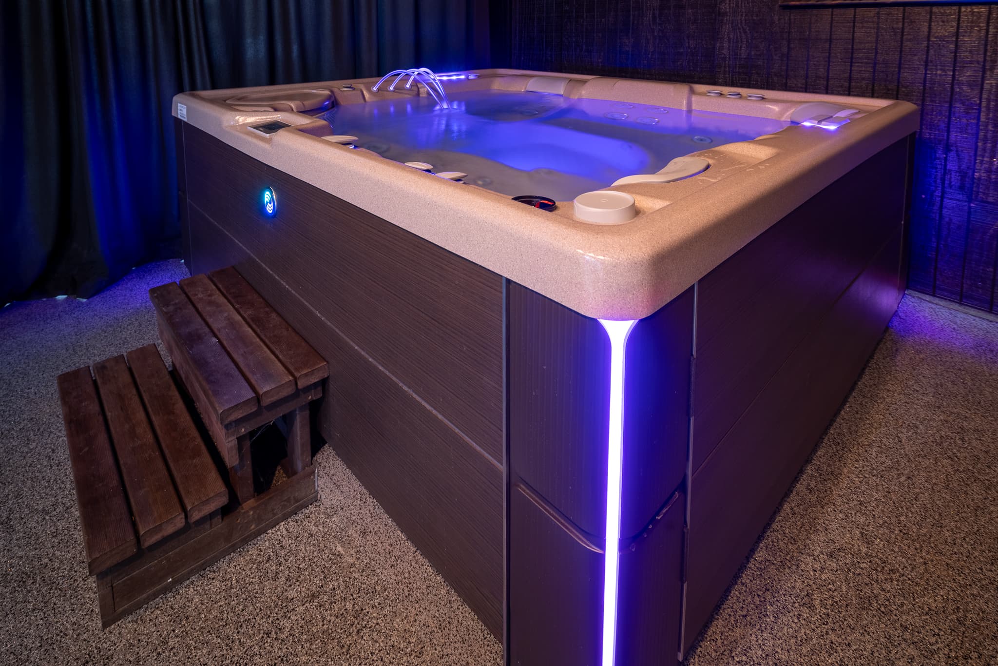 Hot Spring Highlife on the showroom floor