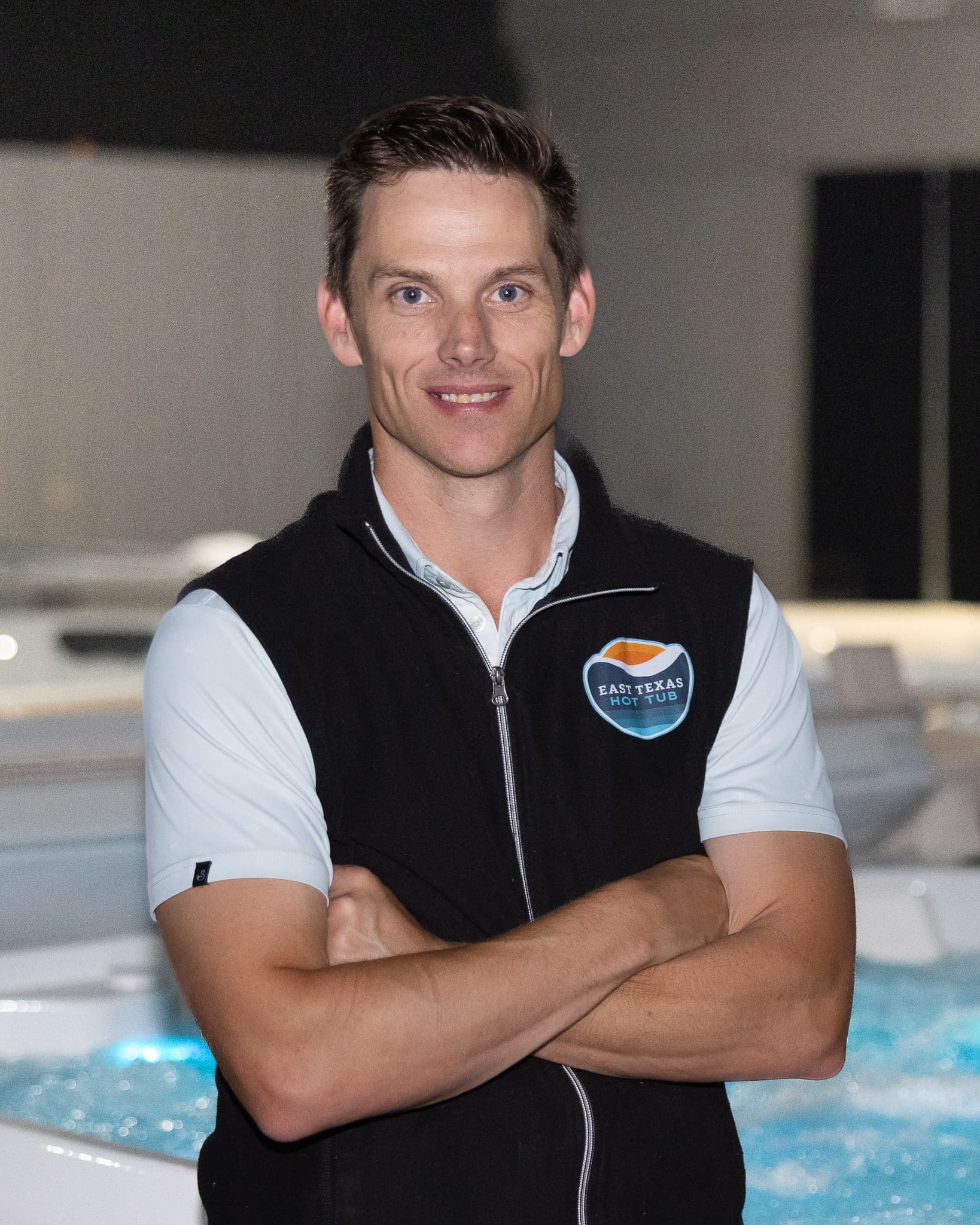 Zach Glaske, owner of East Texas Hot Tub