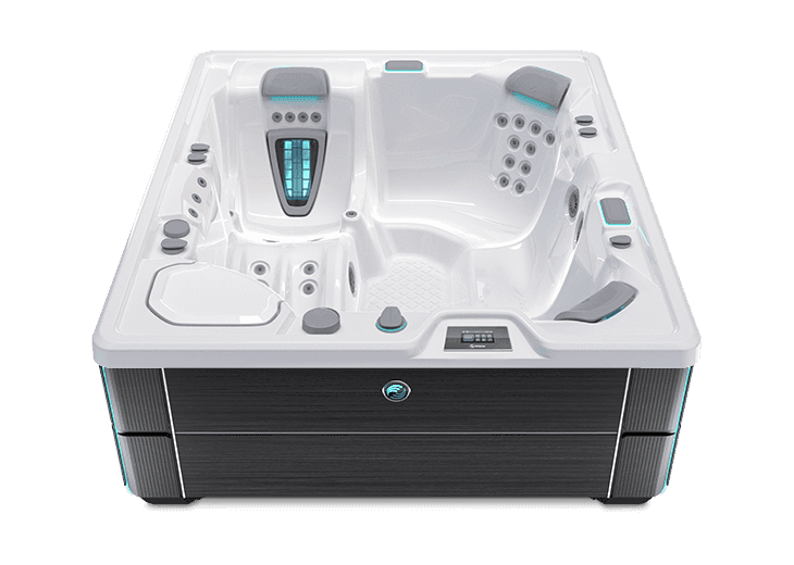 Sovereign in Alpine White shell with Blackwood cabinet