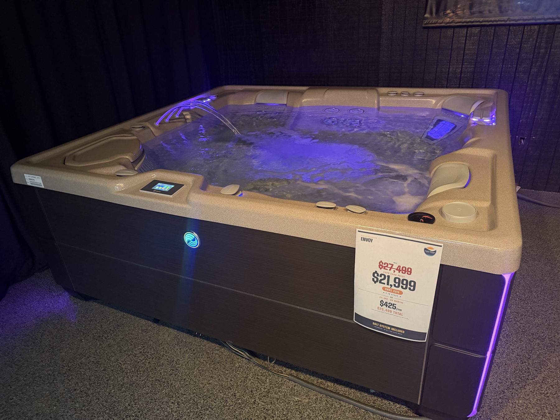 Hot Spring Envoy on the floor